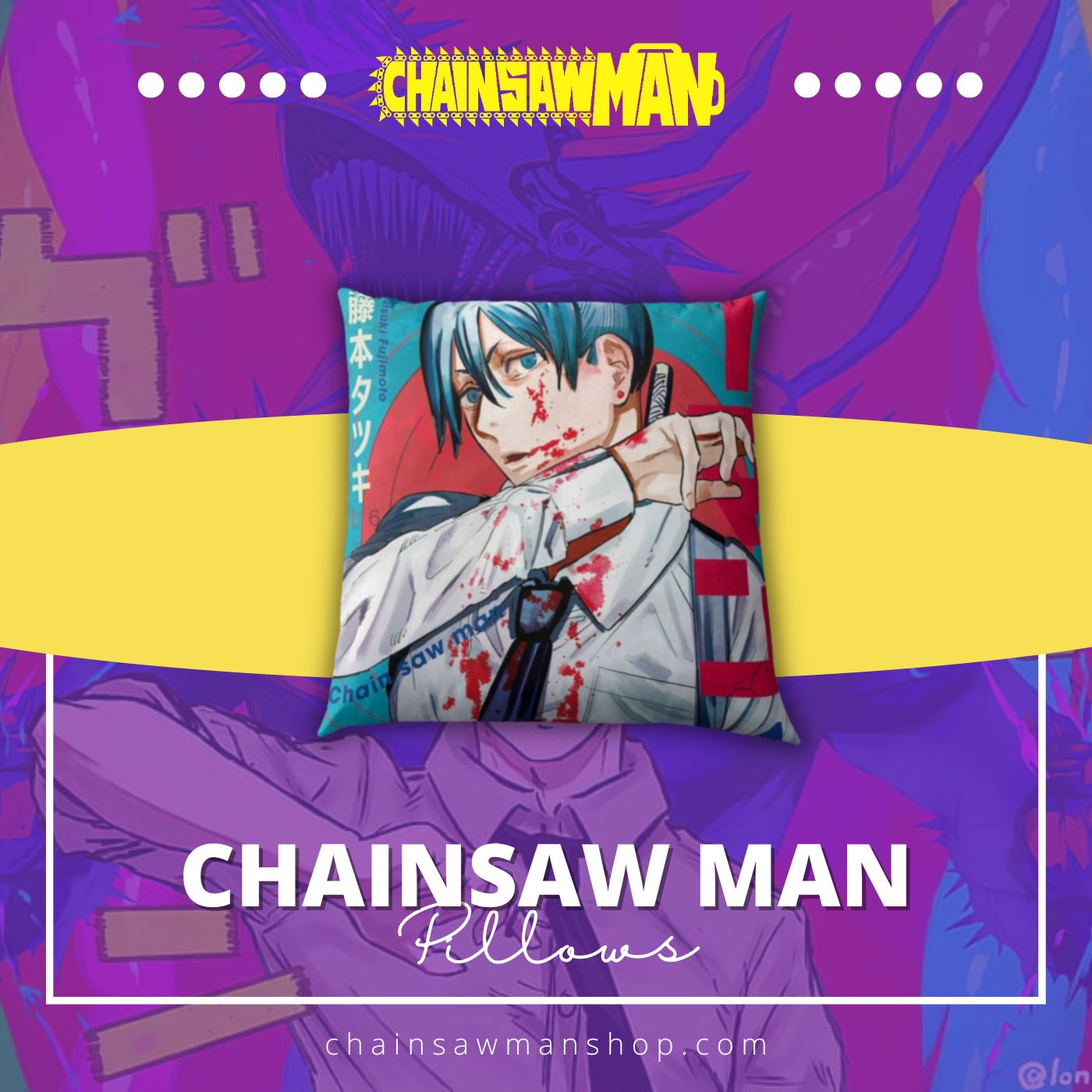 Chainsaw Man Japanese Anime Poster Bloody Poster (28) Canvas Wall Art  Prints Poster Gifts Photo Picture Painting Posters Room Decor Home  Decorative