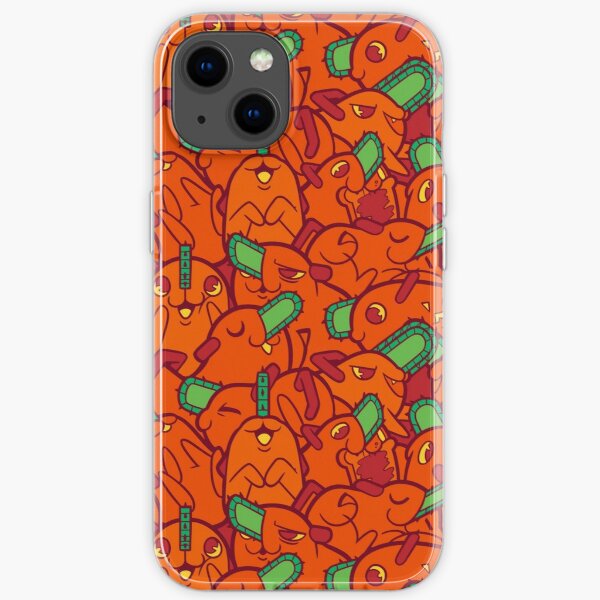 Chainsaw Man - ALL POCHITA Pattern iPhone Soft Case RB0908 product Offical chainsaw man Merch