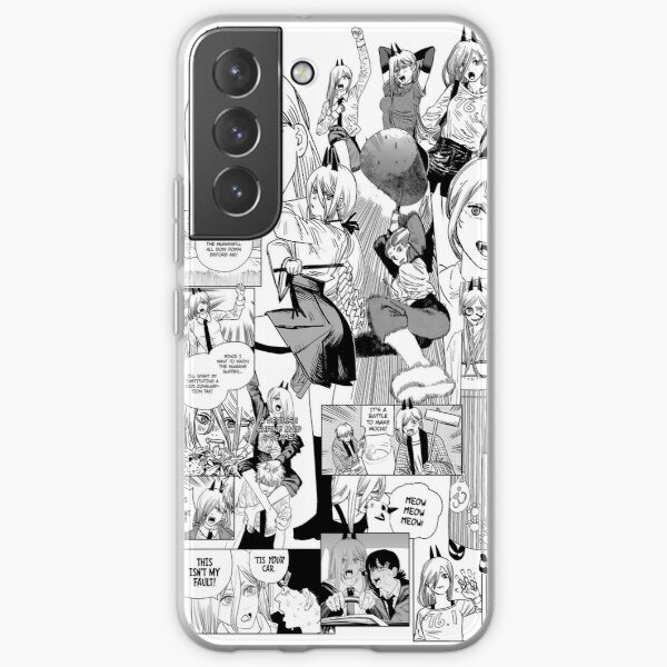 - Power - Manga Collage Samsung Galaxy Soft Case RB0908 product Offical chainsaw man Merch