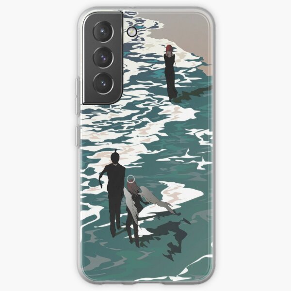 Makima, Aki and Angel Devil by the Sea - Chainsaw Man Art Samsung Galaxy Soft Case RB0908 product Offical chainsaw man Merch
