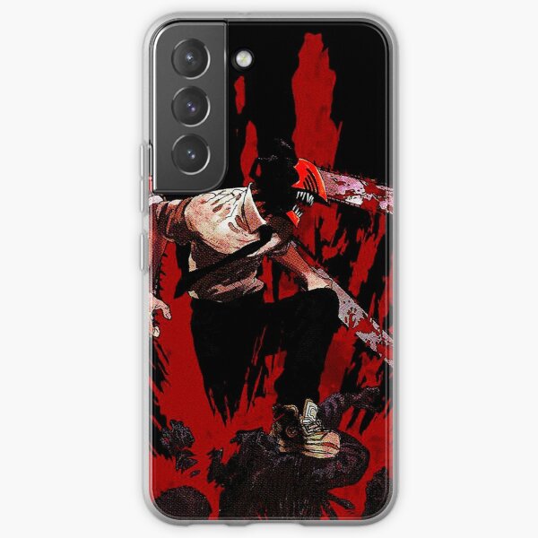 Red Chainsaw Man Samsung Galaxy Soft Case RB0908 product Offical chainsaw man Merch