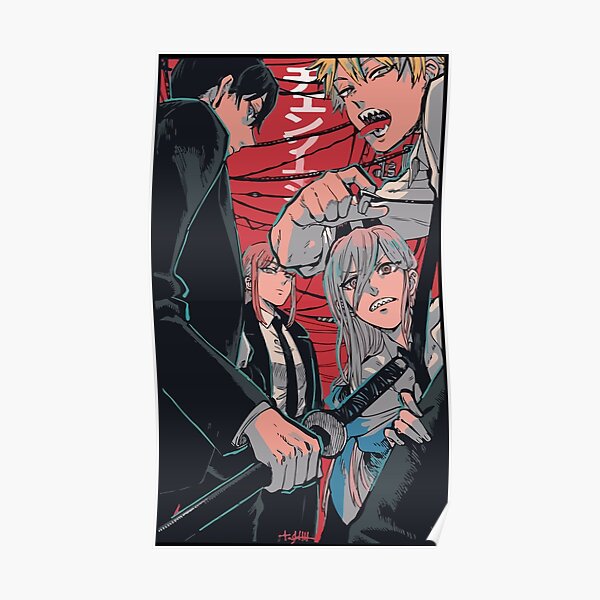Chainsaw Man Poster RB0908 product Offical chainsaw man Merch