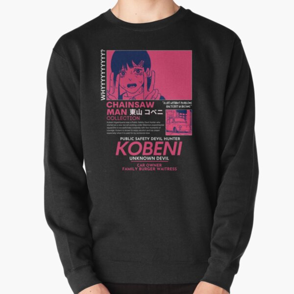 Kobeni Streetwear  Pullover Sweatshirt RB0908 product Offical chainsaw man Merch
