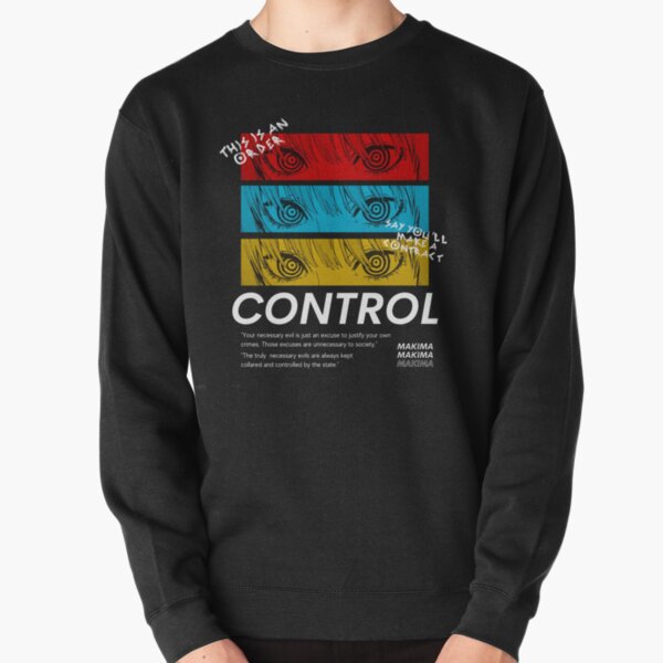 Control Makima - Chainsaw Man Pullover Sweatshirt RB0908 product Offical chainsaw man Merch