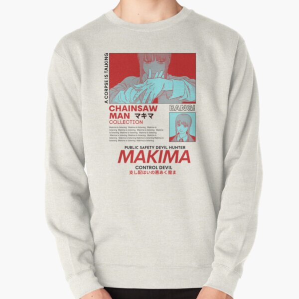 Makima Red - Chainsaw Man Pullover Sweatshirt RB0908 product Offical chainsaw man Merch