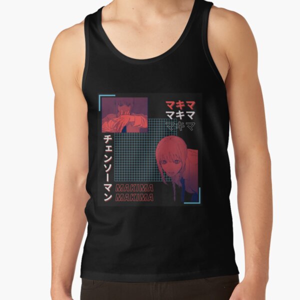 Makima Chainsaw Man Streetwear Tank Top RB0908 product Offical chainsaw man Merch