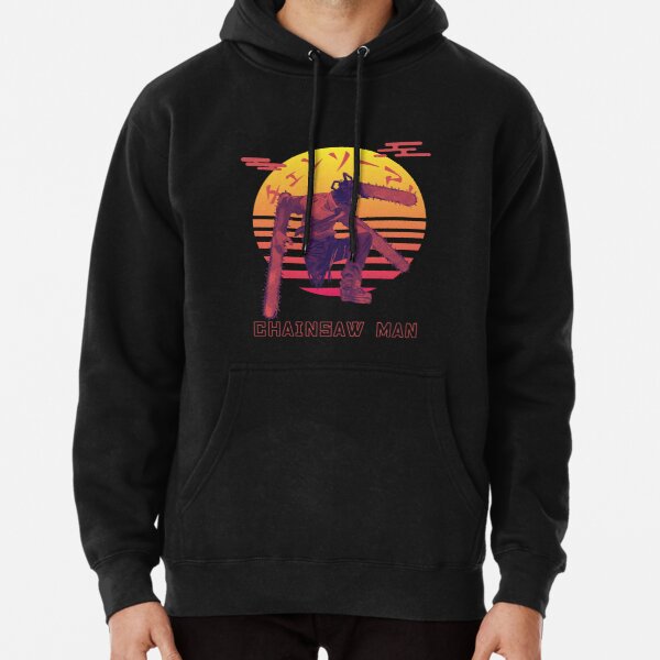 Chainsaw Man Sunset Pullover Hoodie RB0908 product Offical chainsaw man Merch