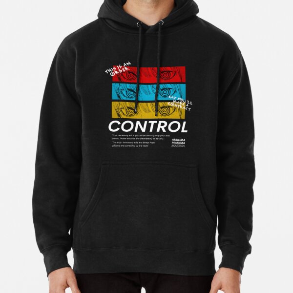 Control Makima - Chainsaw Man Pullover Hoodie RB0908 product Offical chainsaw man Merch
