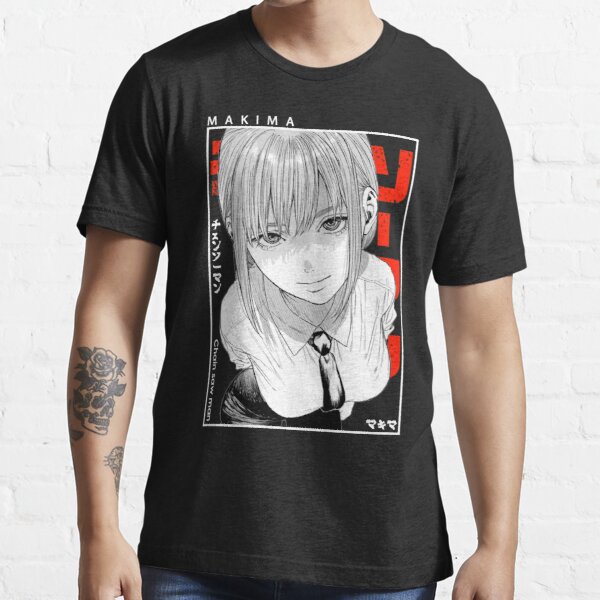 Makima Red - Chainsaw Man Essential T-Shirt RB0908 product Offical chainsaw man Merch