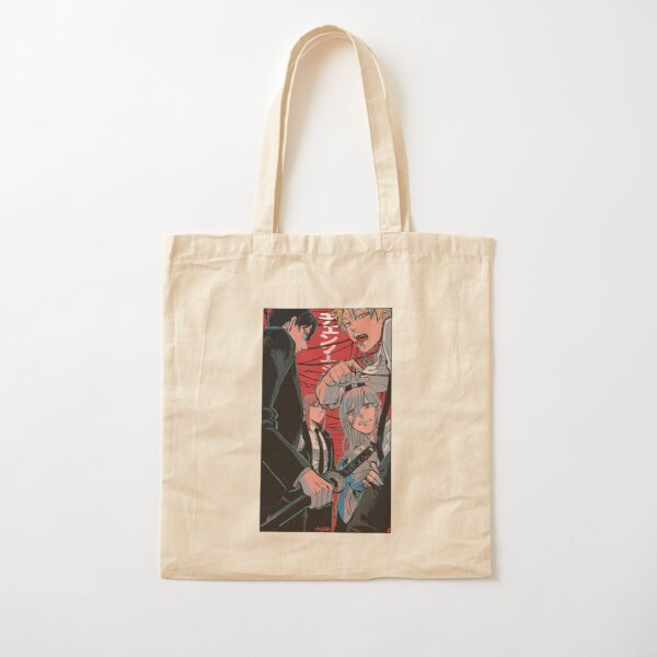 Chainsaw Man Cotton Tote Bag RB0908 product Offical chainsaw man Merch