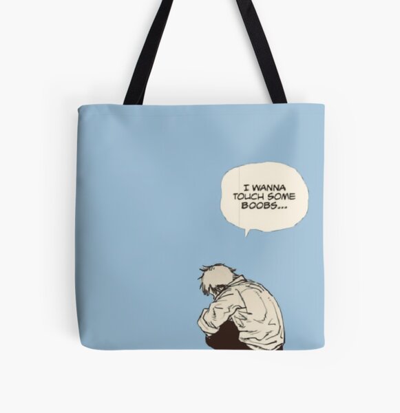 Chainsaw Man - Denji's Goal All Over Print Tote Bag RB0908 product Offical chainsaw man Merch