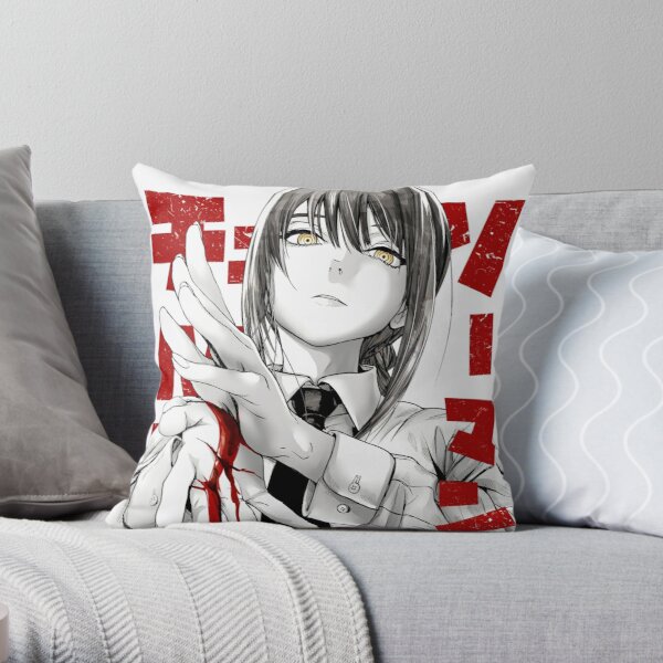 Chainsaw man Makima  Throw Pillow RB0908 product Offical chainsaw man Merch