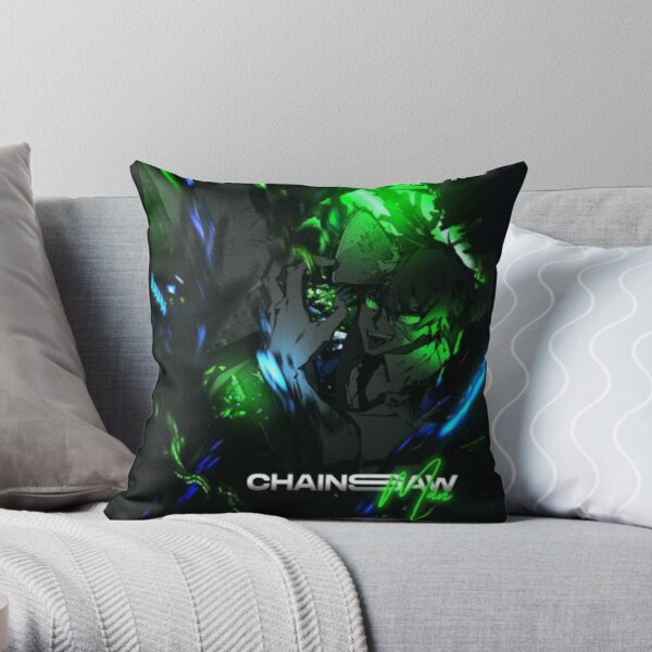 Chainsaw Man Throw Pillow RB0908 product Offical chainsaw man Merch