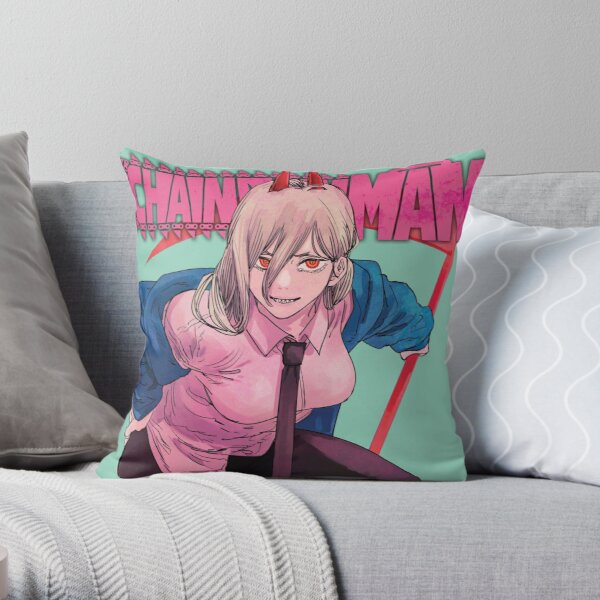 Chainsaw Man Power Throw Pillow RB0908 product Offical chainsaw man Merch