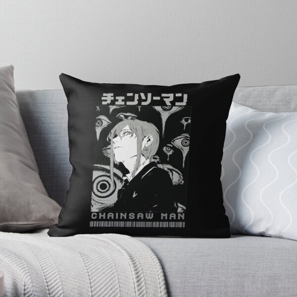 Chain saw man Makima  Throw Pillow RB0908 product Offical chainsaw man Merch