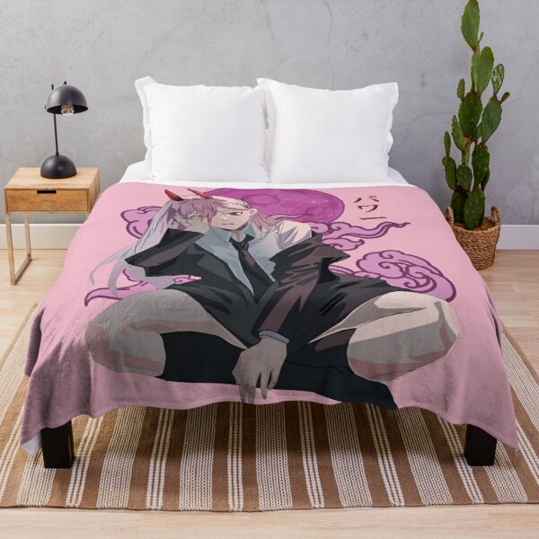 Power - Chainsaw Man Throw Blanket RB0908 product Offical chainsaw man Merch