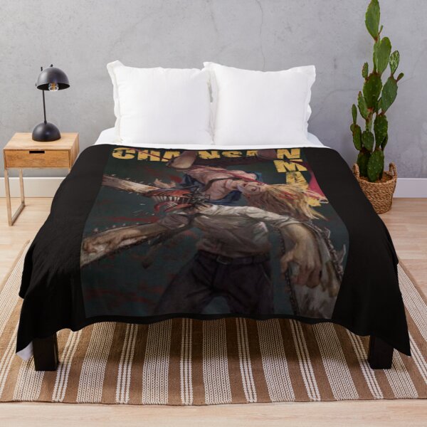 Chainsaw Man Throw Blanket RB0908 product Offical chainsaw man Merch