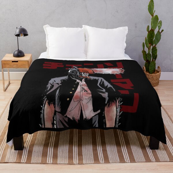 Chainsaw Man Official Throw Blanket RB0908 product Offical chainsaw man Merch