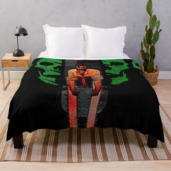 Colorful Chainsaw Man Throw Blanket RB0908 product Offical chainsaw man Merch