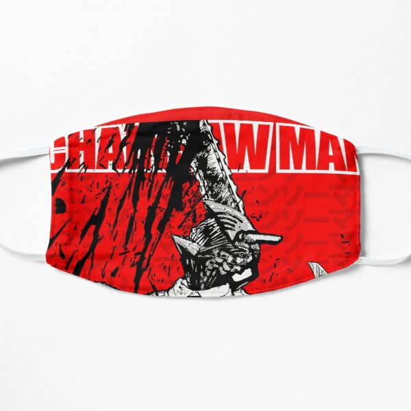 Chainsaw man Flat Mask RB0908 product Offical chainsaw man Merch
