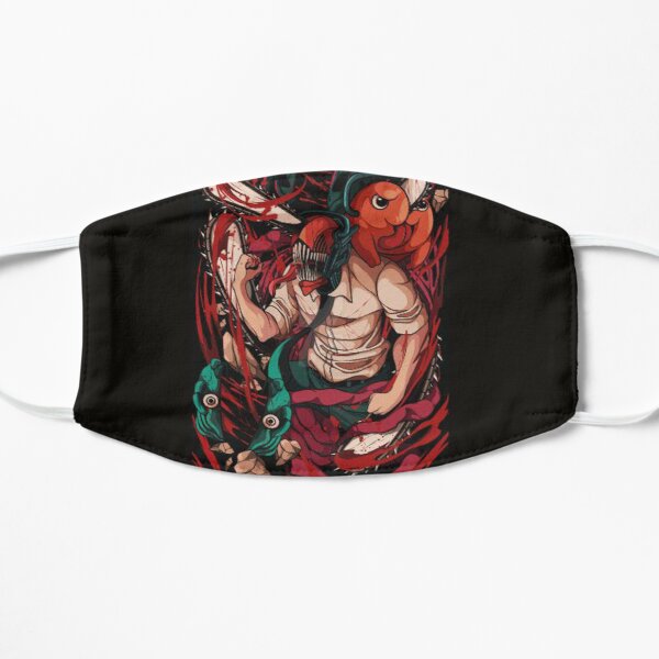 Chainsaw Man Flat Mask RB0908 product Offical chainsaw man Merch